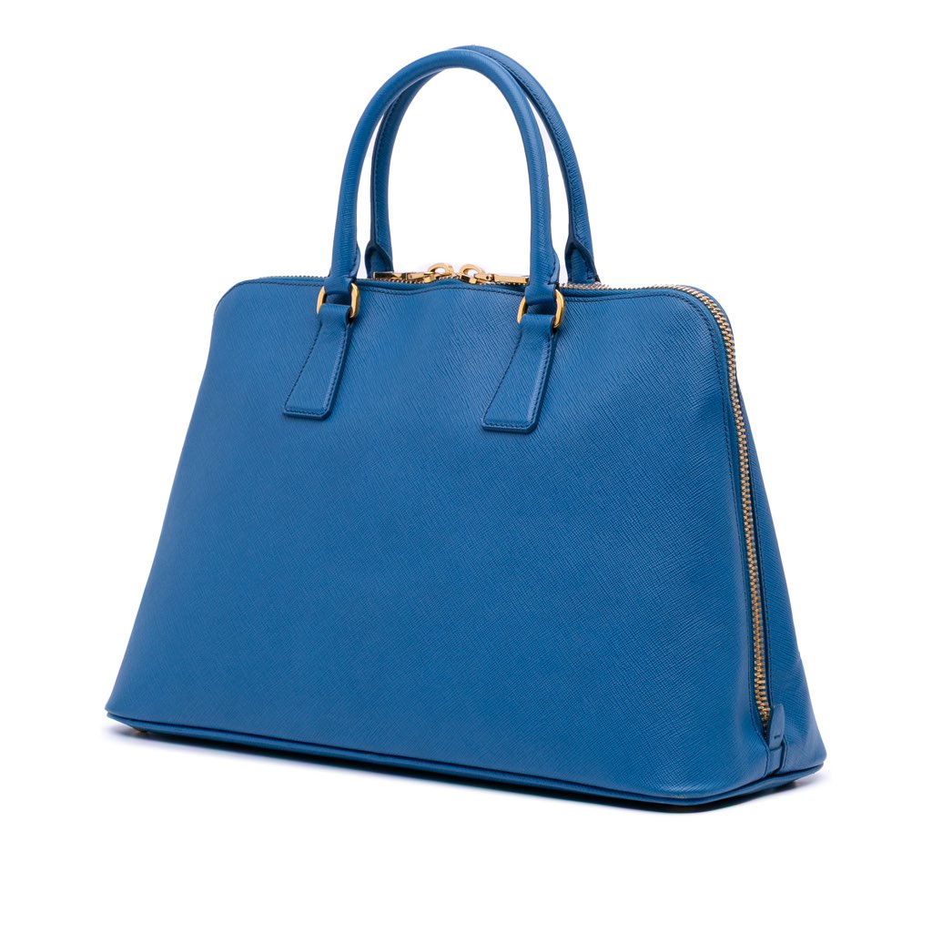 Prada Large Saffiano Lux Promenade Satchel - 2