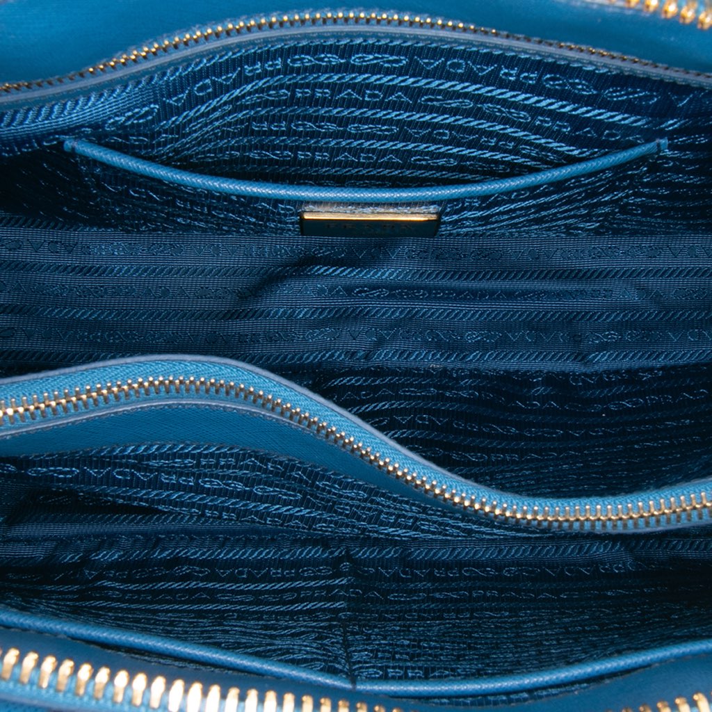 Prada Large Saffiano Lux Promenade Satchel - 4