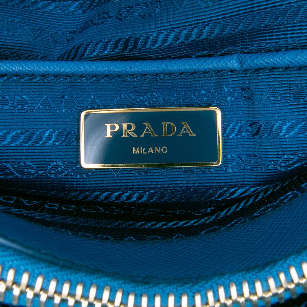 Prada Large Saffiano Lux Promenade Satchel - 5