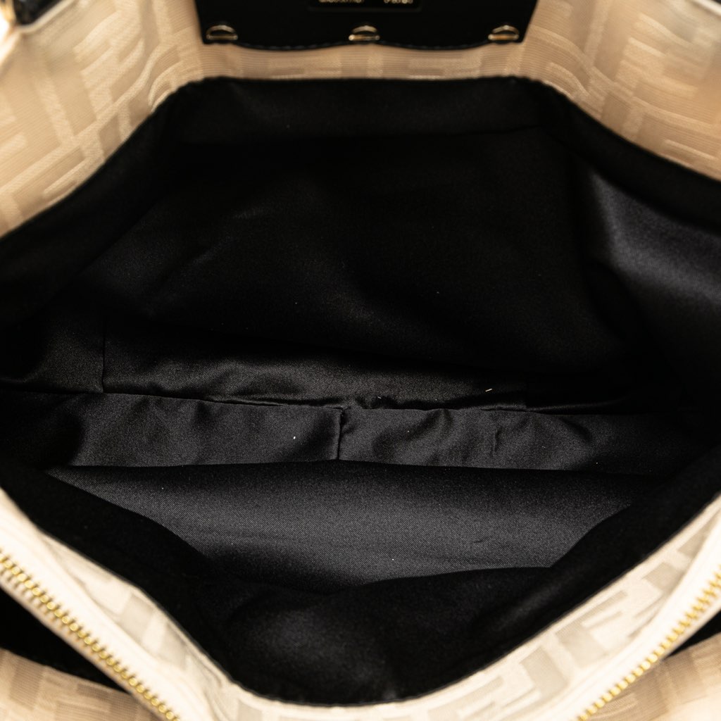 Fendi Large Zucca Canvas Mia Tote - 5