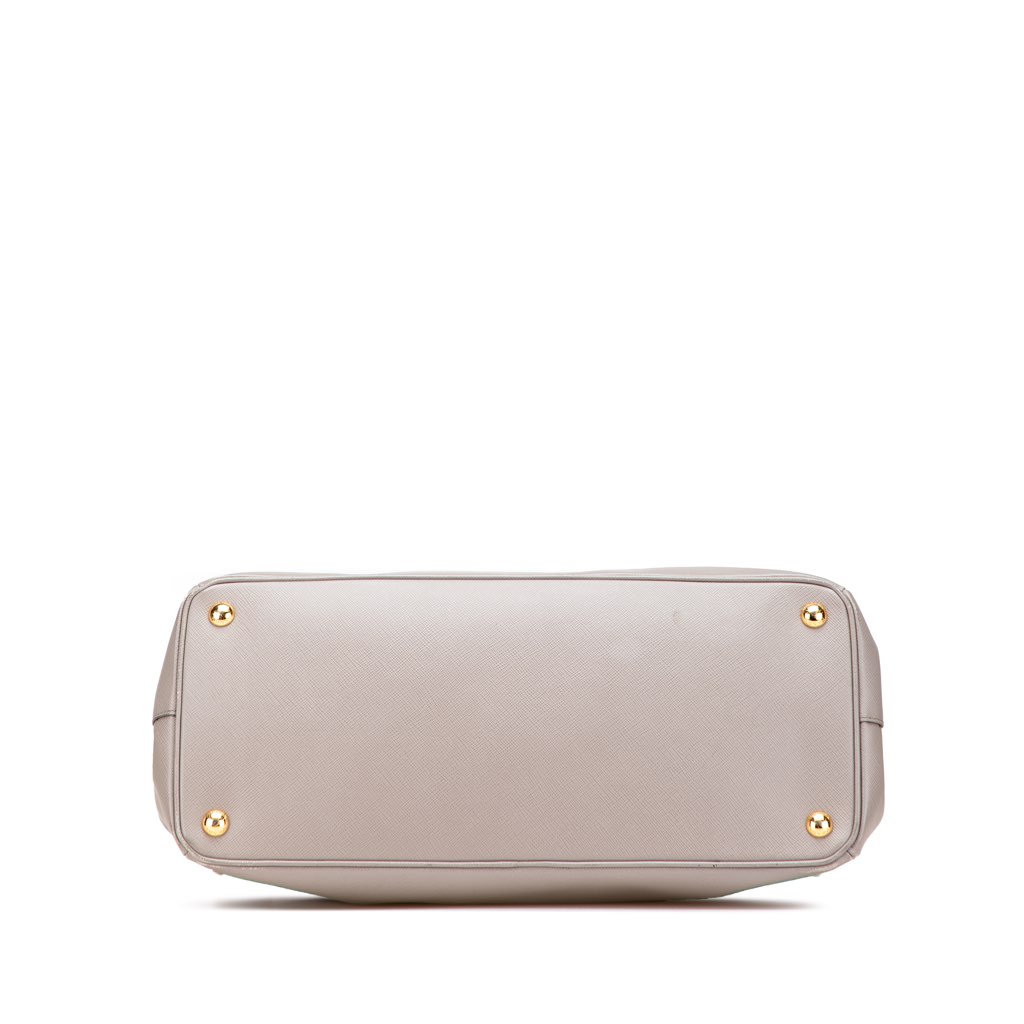 Prada Large Saffiano Lux Galleria Double Zip Satchel - 3