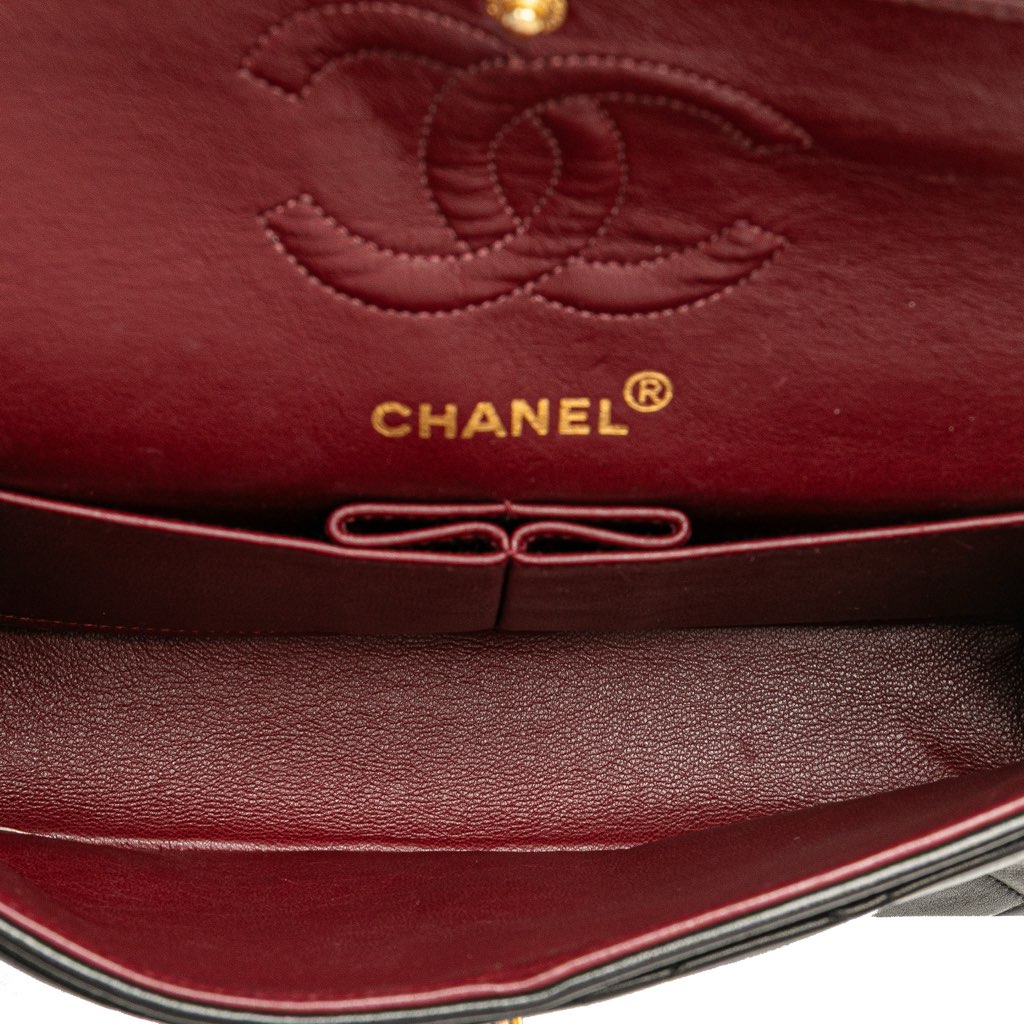 Chanel Small Classic Lambskin Double Flap - 4