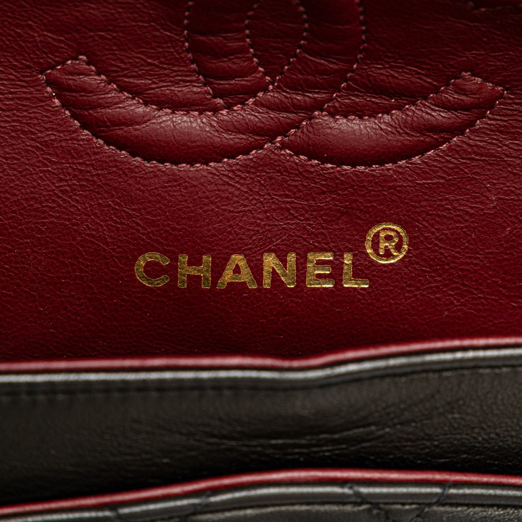 Chanel Small Classic Lambskin Double Flap - Side view