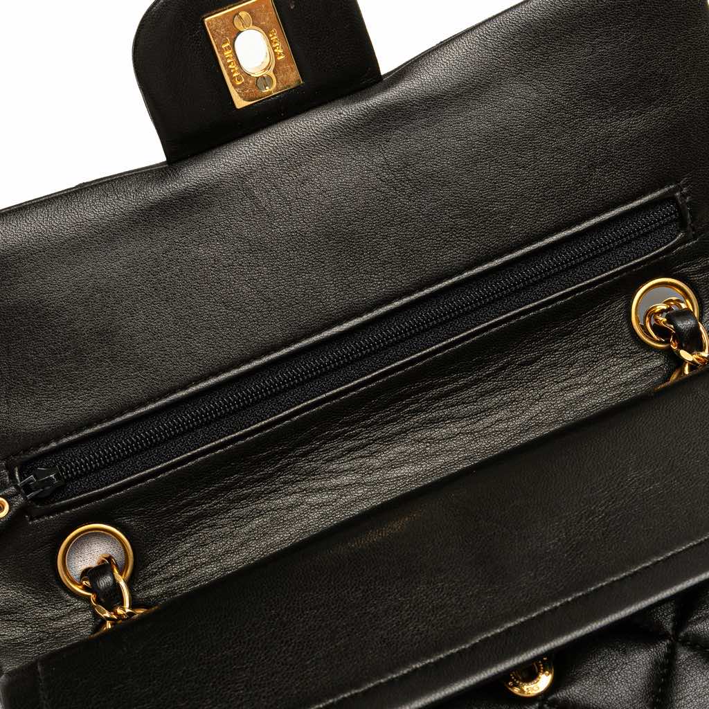 Chanel Small Classic Lambskin Double Flap - Image 10