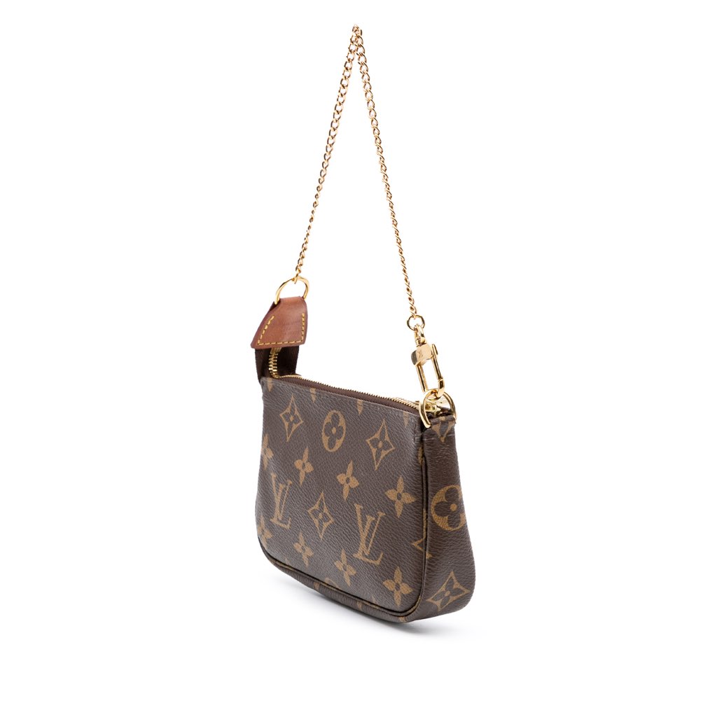Louis Vuitton Monogram Mini Pochette Accessoires - Back view