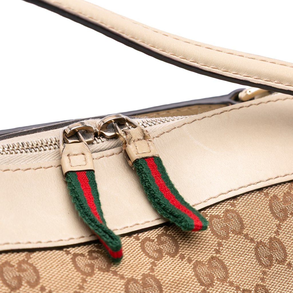 Gucci GG Canvas Web Mayfair Satchel - Image 10