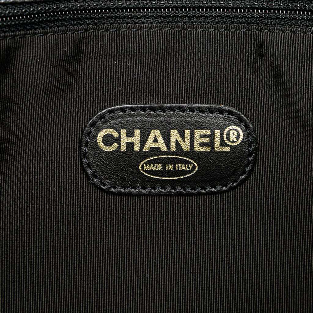Chanel Lambskin Messenger Bag - Side view