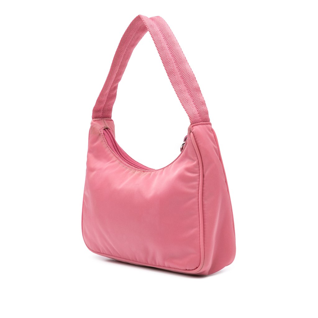 Prada Mini Tessuto Re Edition 2000 Shoulder Bag - Back view