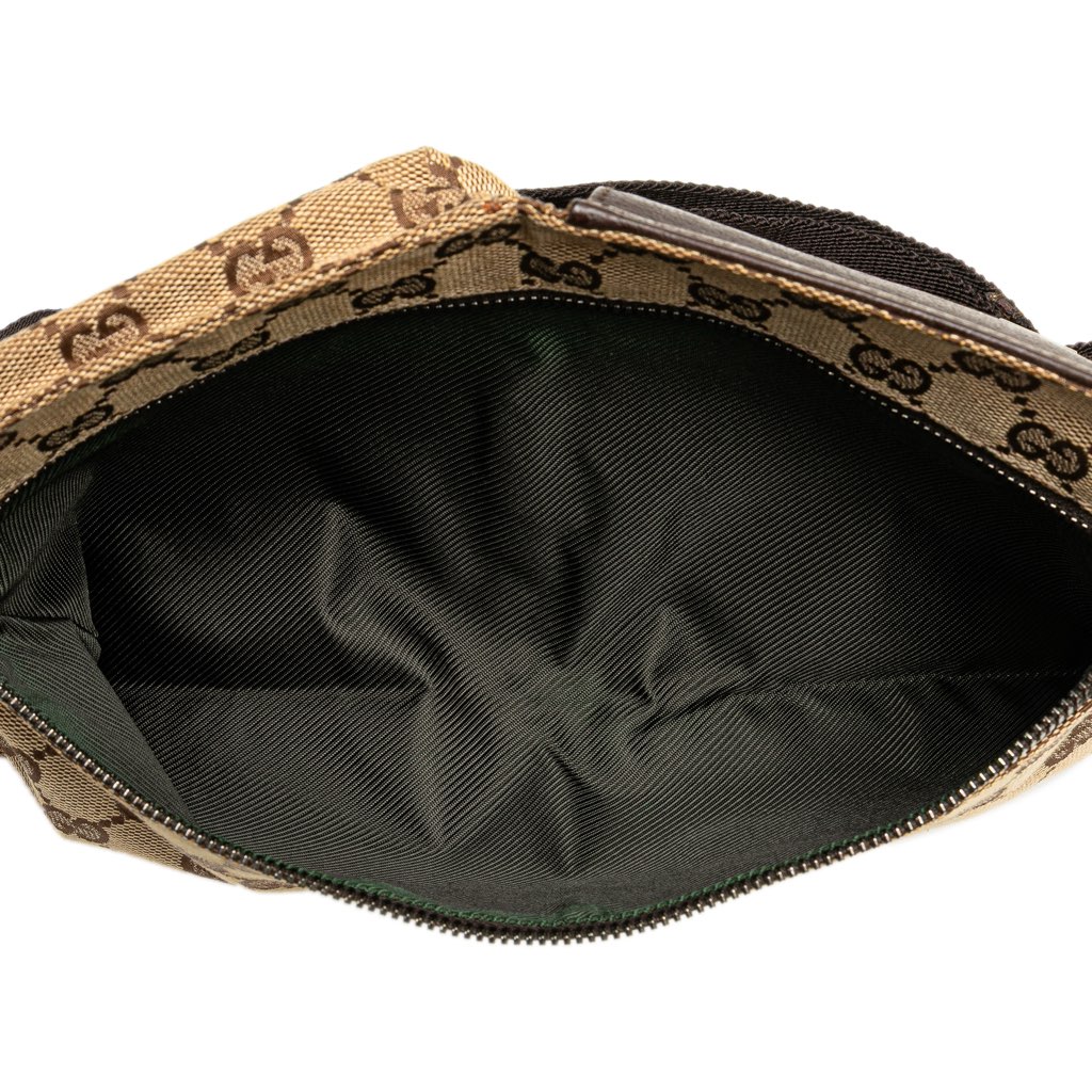 Gucci GG Canvas Double Pocket Belt Bag - 4