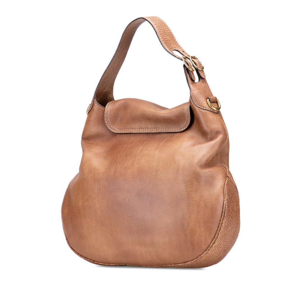 Gucci Large Leather New Pelham Satchel - 2