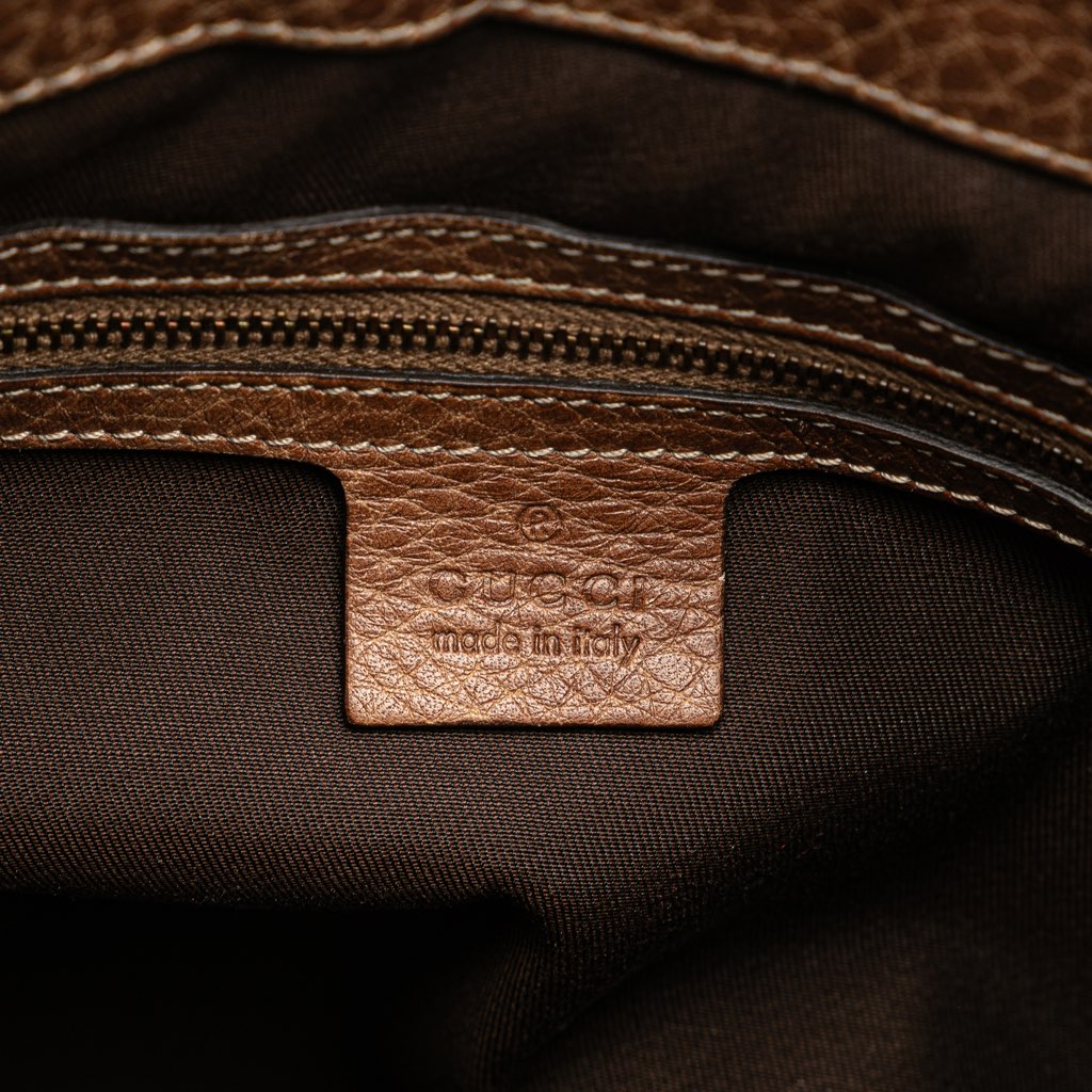 Gucci Large Leather New Pelham Satchel - 5