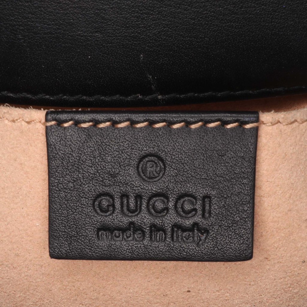 Gucci Small GG Supreme Bee Padlock Crossbody - 5