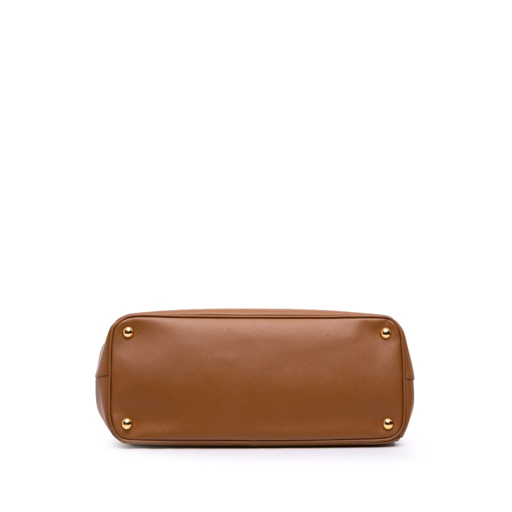 Prada Large Saffiano Lux Galleria Double Zip Satchel - 3