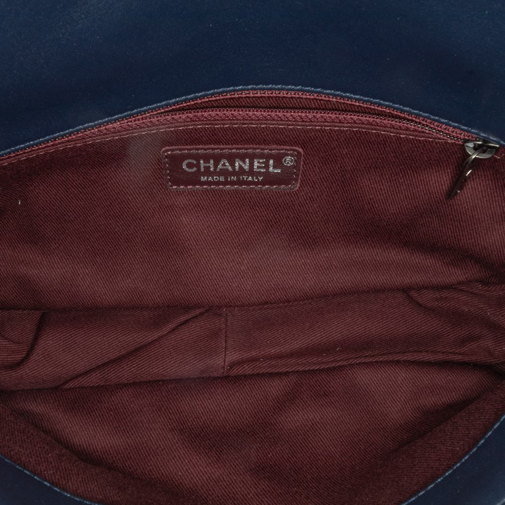 Chanel Canvas Stripe Flap Bag - 4