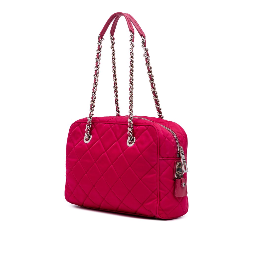 Prada Tessuto Impuntu Shoulder Bag - 2