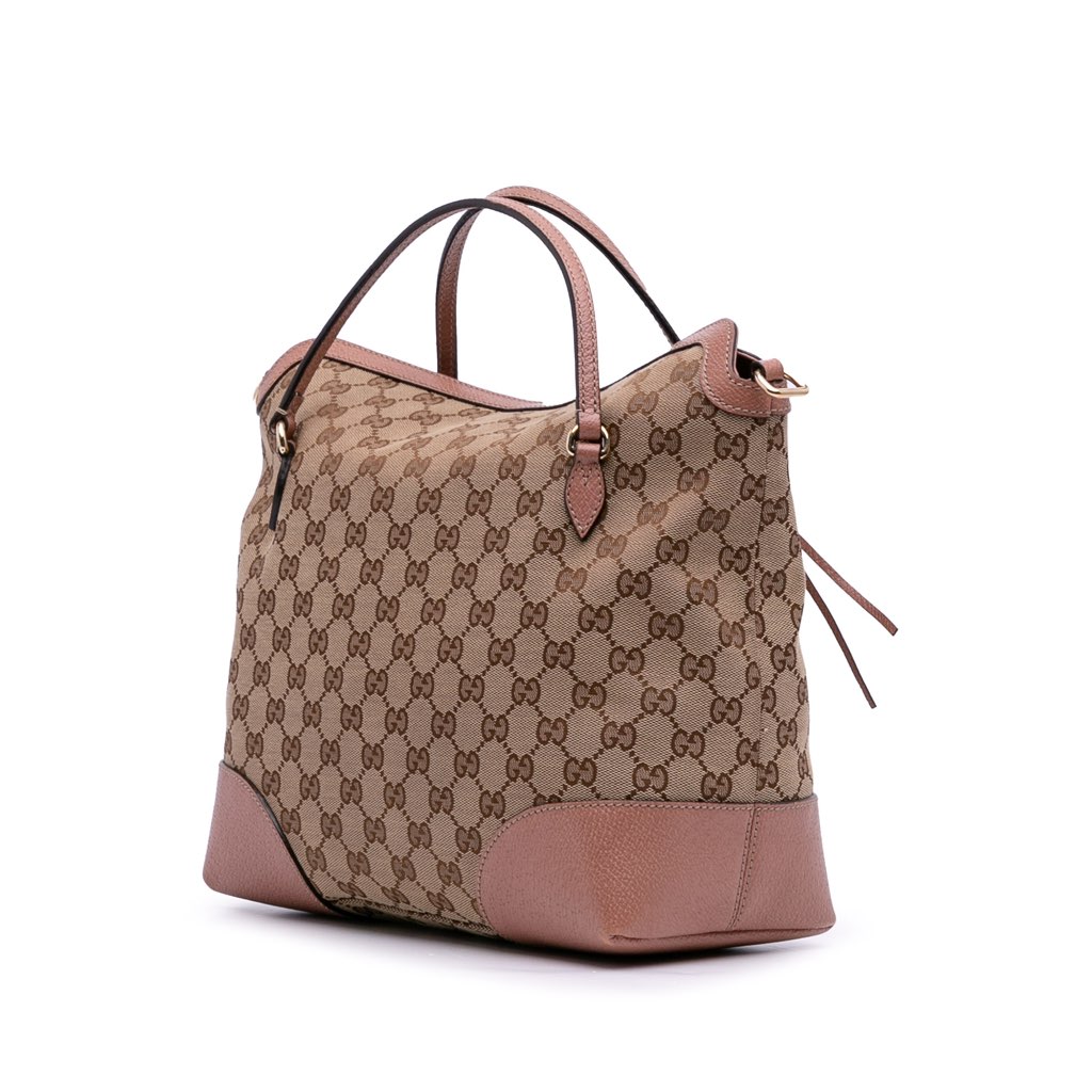 Gucci Medium GG Canvas Bree Satchel - 2