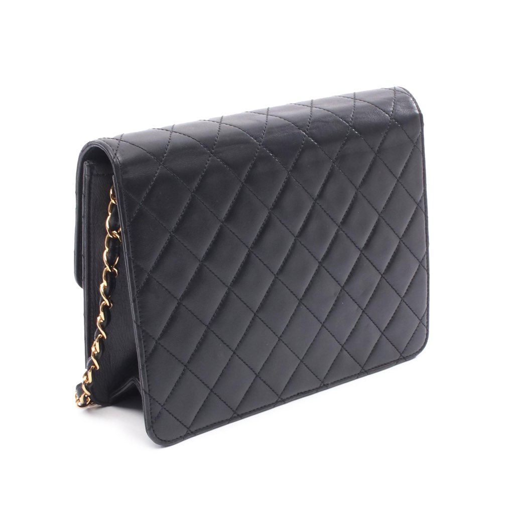 Chanel CC Quilted Lambskin Chain Single Flap - 2
