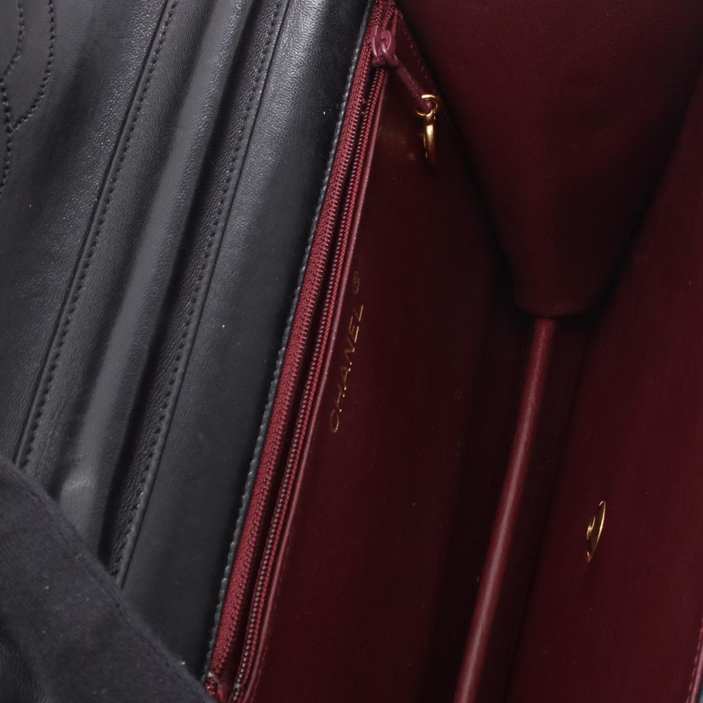 Chanel CC Quilted Lambskin Chain Single Flap - 3