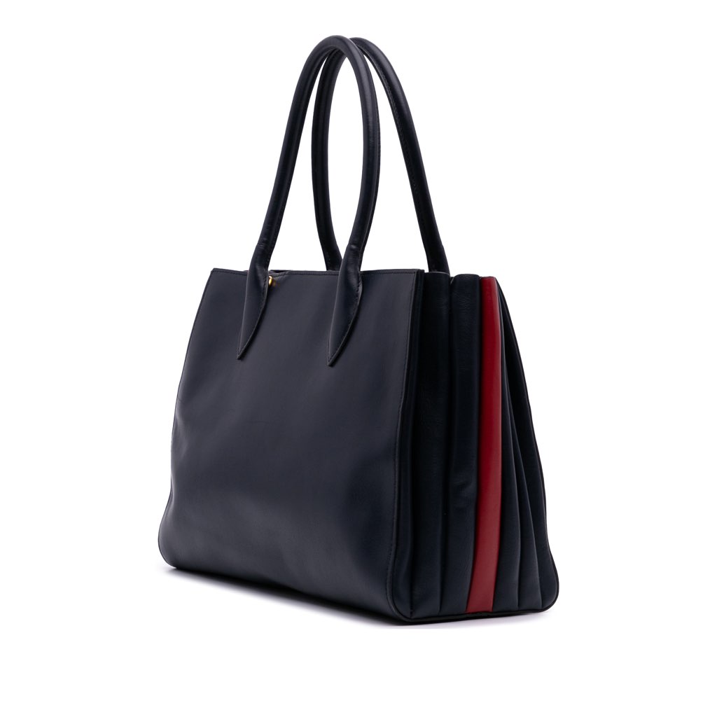 Prada City Calf Bibliotheque Satchel - 2