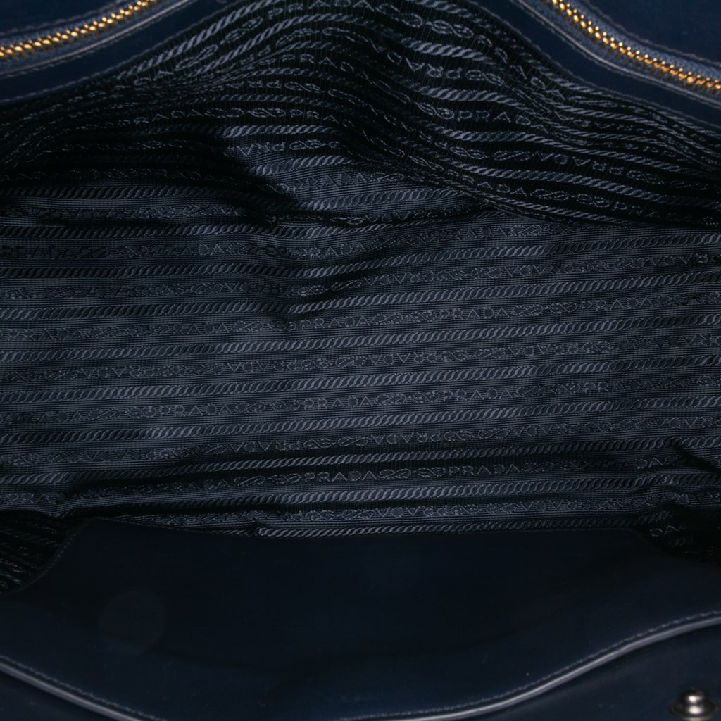 Prada City Calf Bibliotheque Satchel - 4