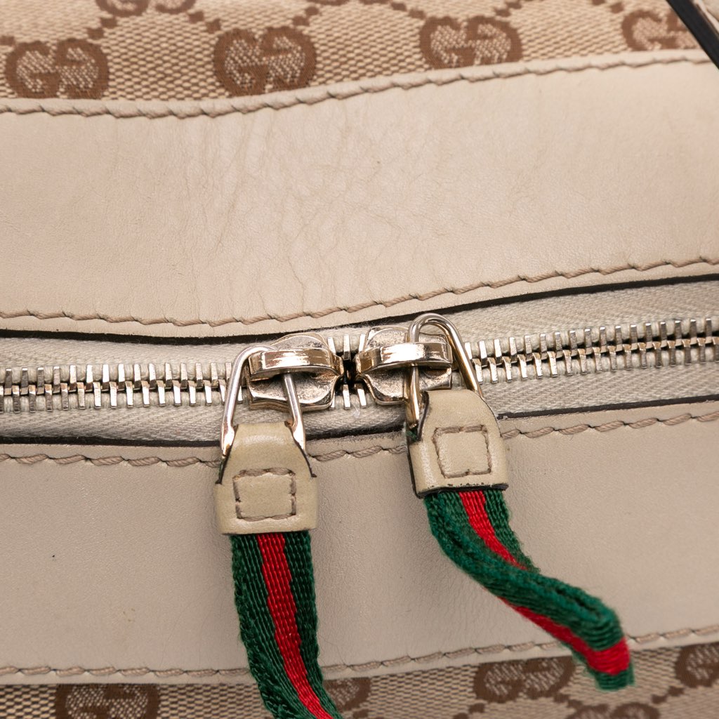 Gucci GG Canvas Web Mayfair Satchel - Detail 2