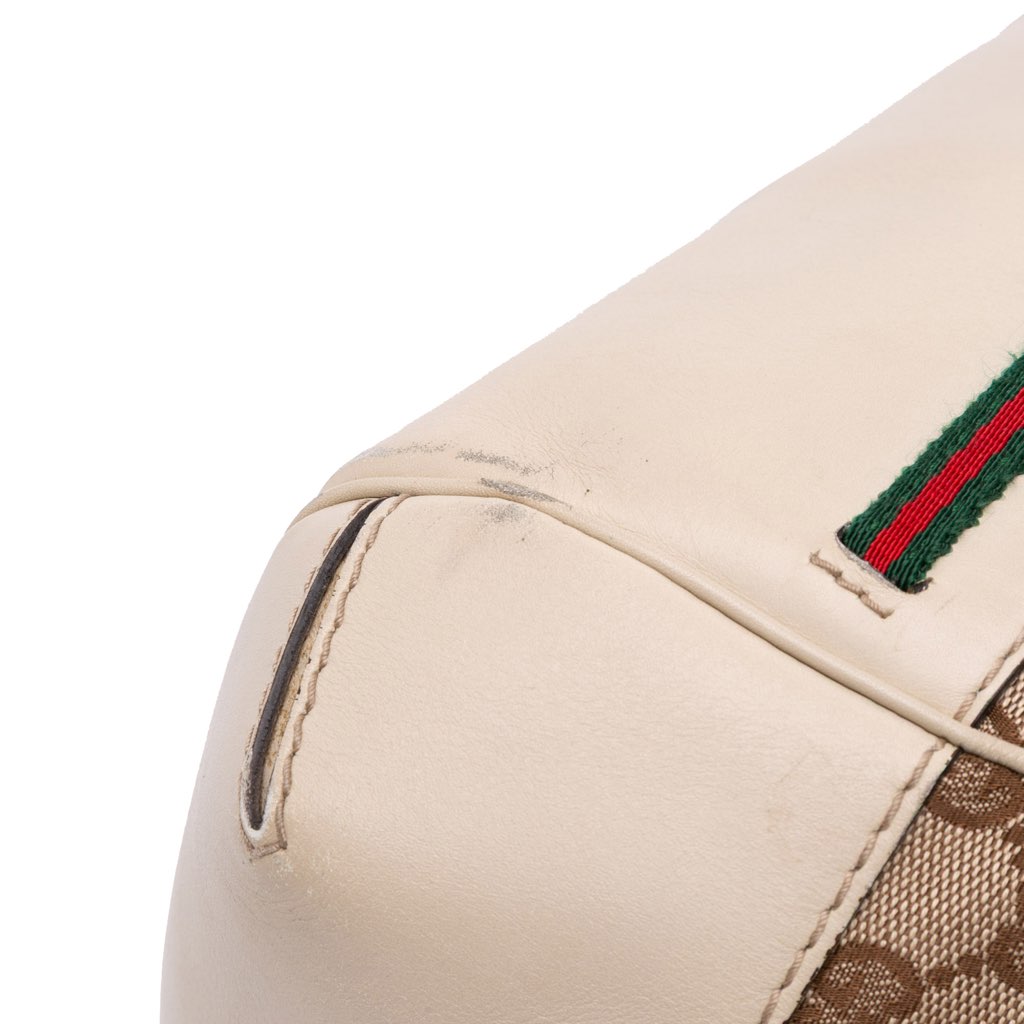 Gucci GG Canvas Web Mayfair Satchel - Image 11