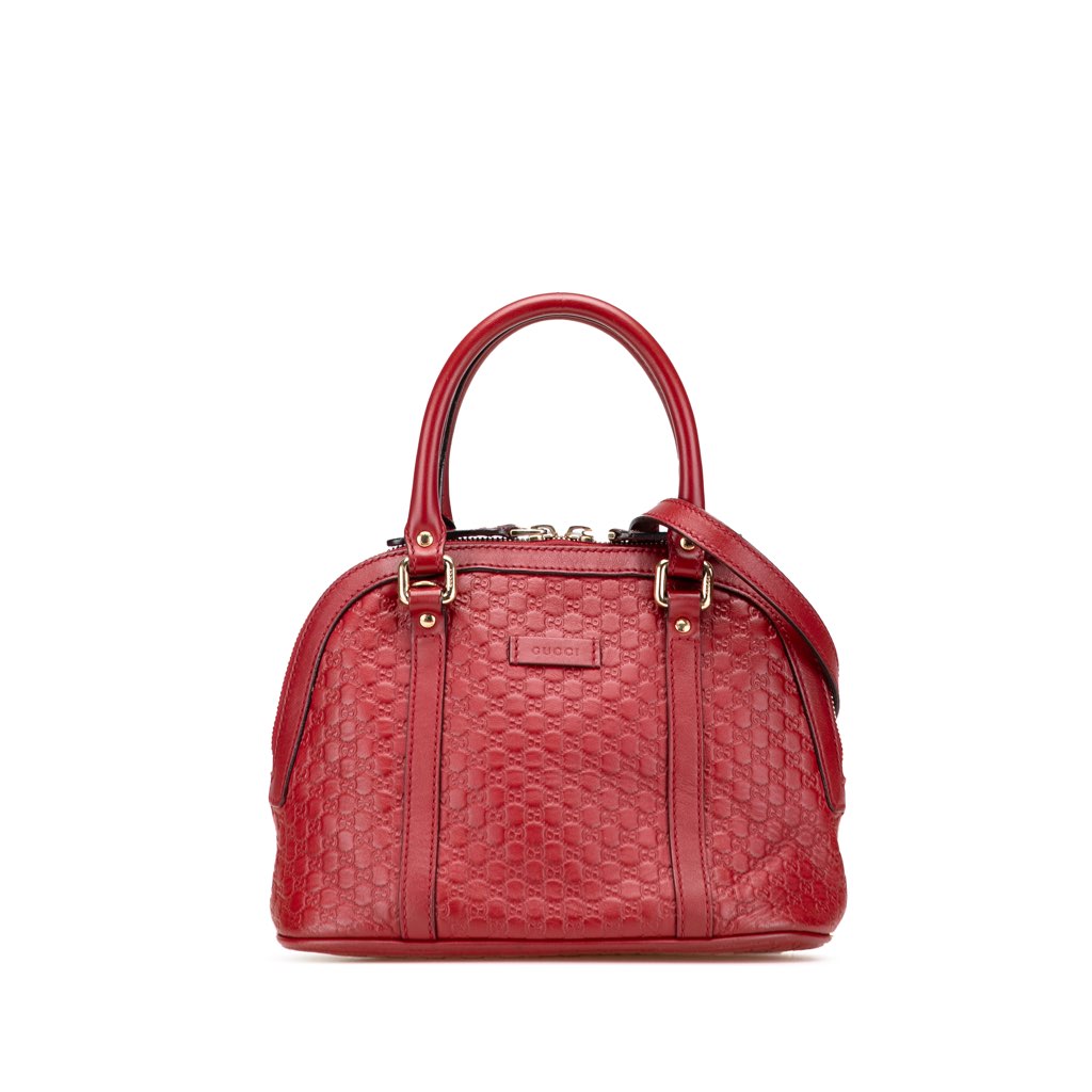 Gucci Mini Microguccissima Dome Satchel