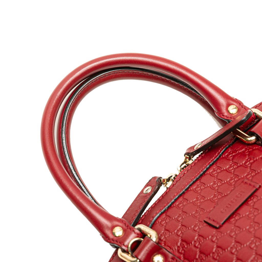 Gucci Mini Microguccissima Dome Satchel - Image 11