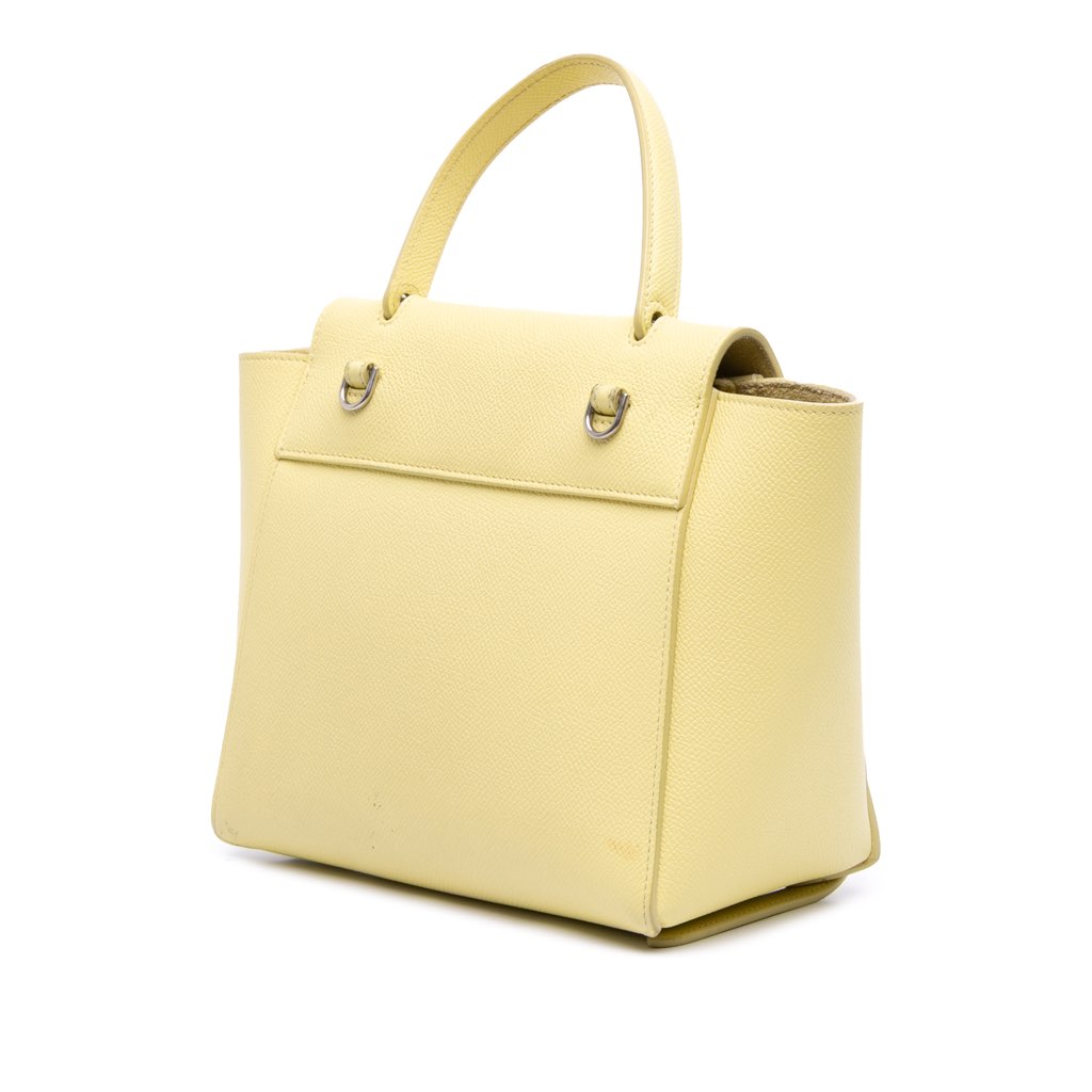 Celine Nano Grained Calfskin Belt Bag - Back view