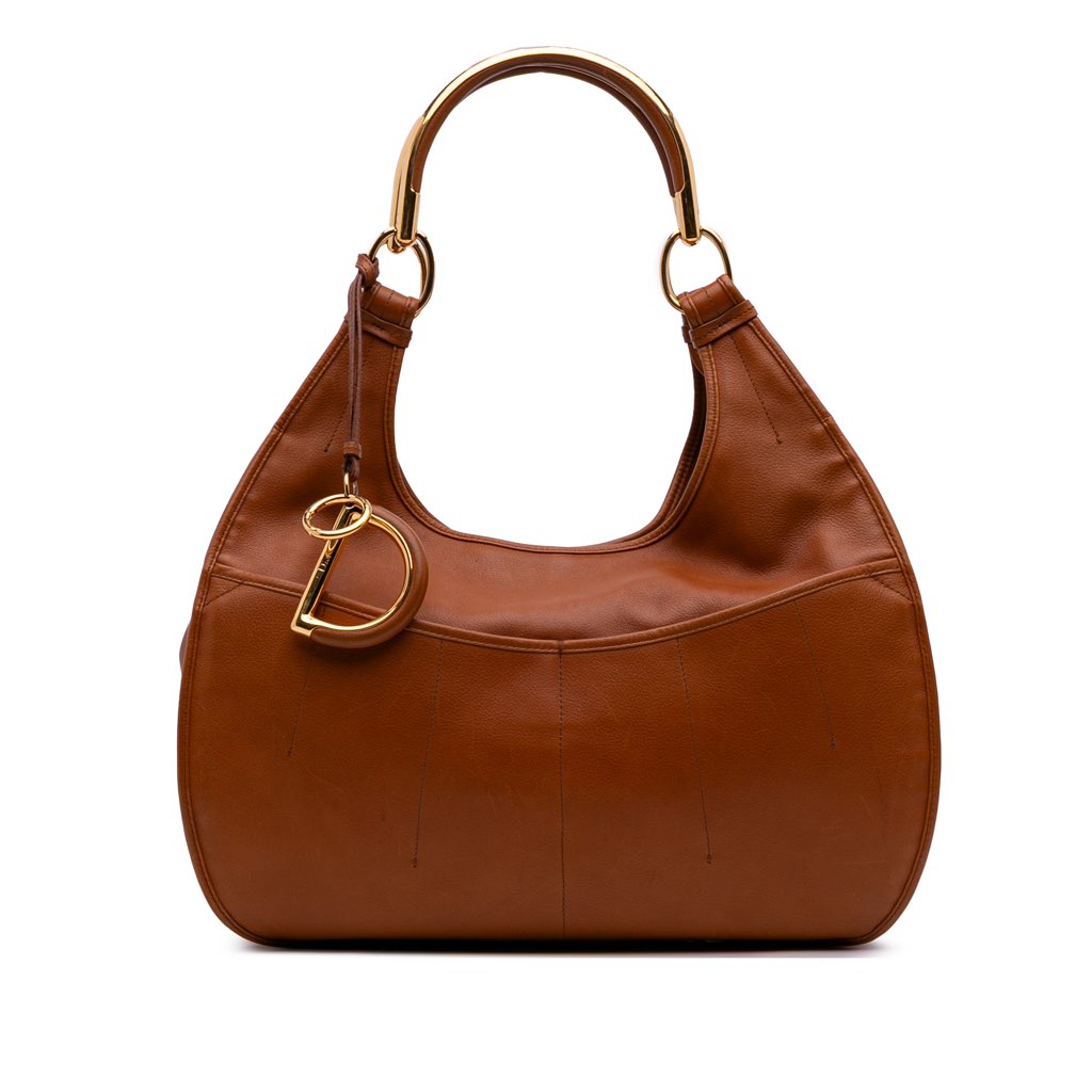 Dior Medium Leather 61 Hobo Bag
