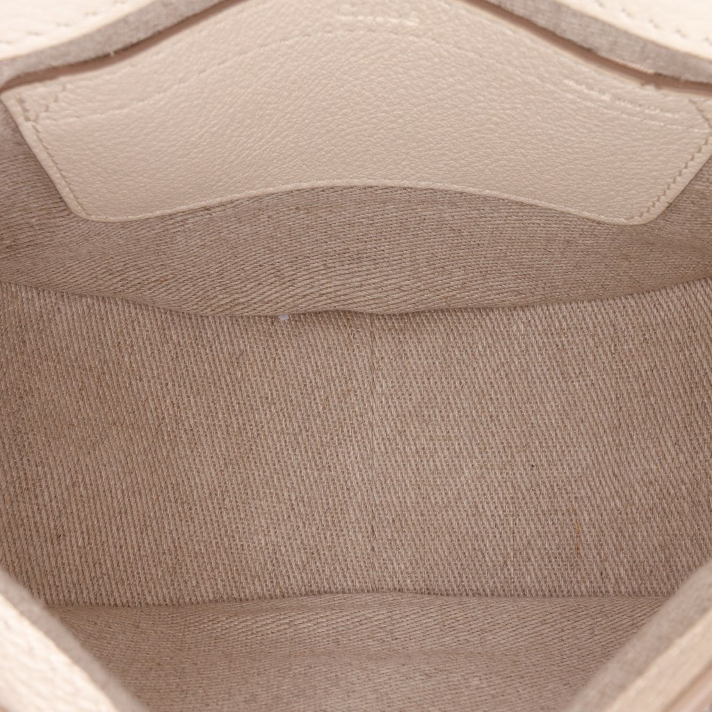 Chloé Small Perforated Grained Calfskin Marcie Saddle Crossbody - 4