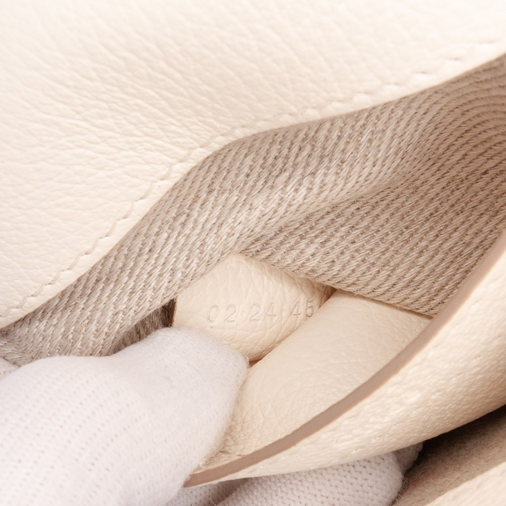 Chloé Small Perforated Grained Calfskin Marcie Saddle Crossbody - 5