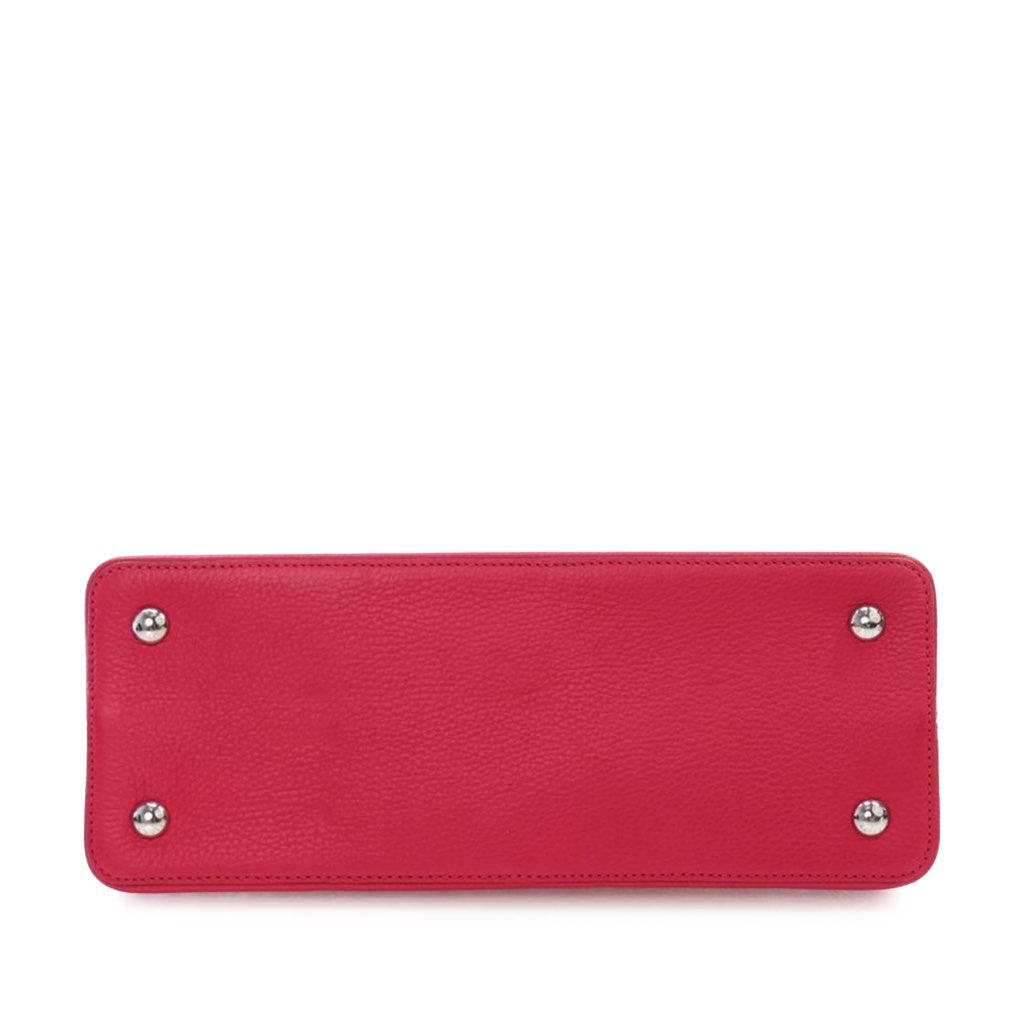 Louis Vuitton Taurillon Capucines MM - 5