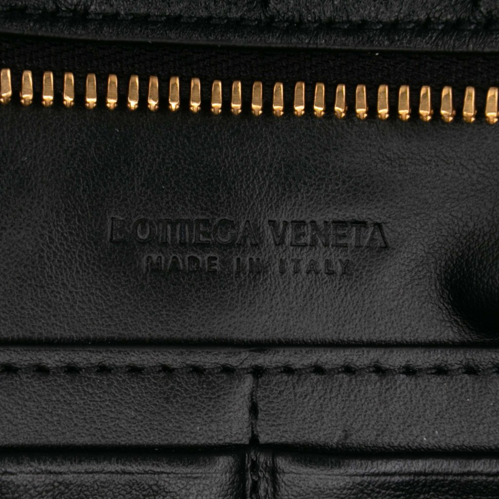 Bottega Veneta Large Wool and Calfskin Flip Flap Tote - Side view