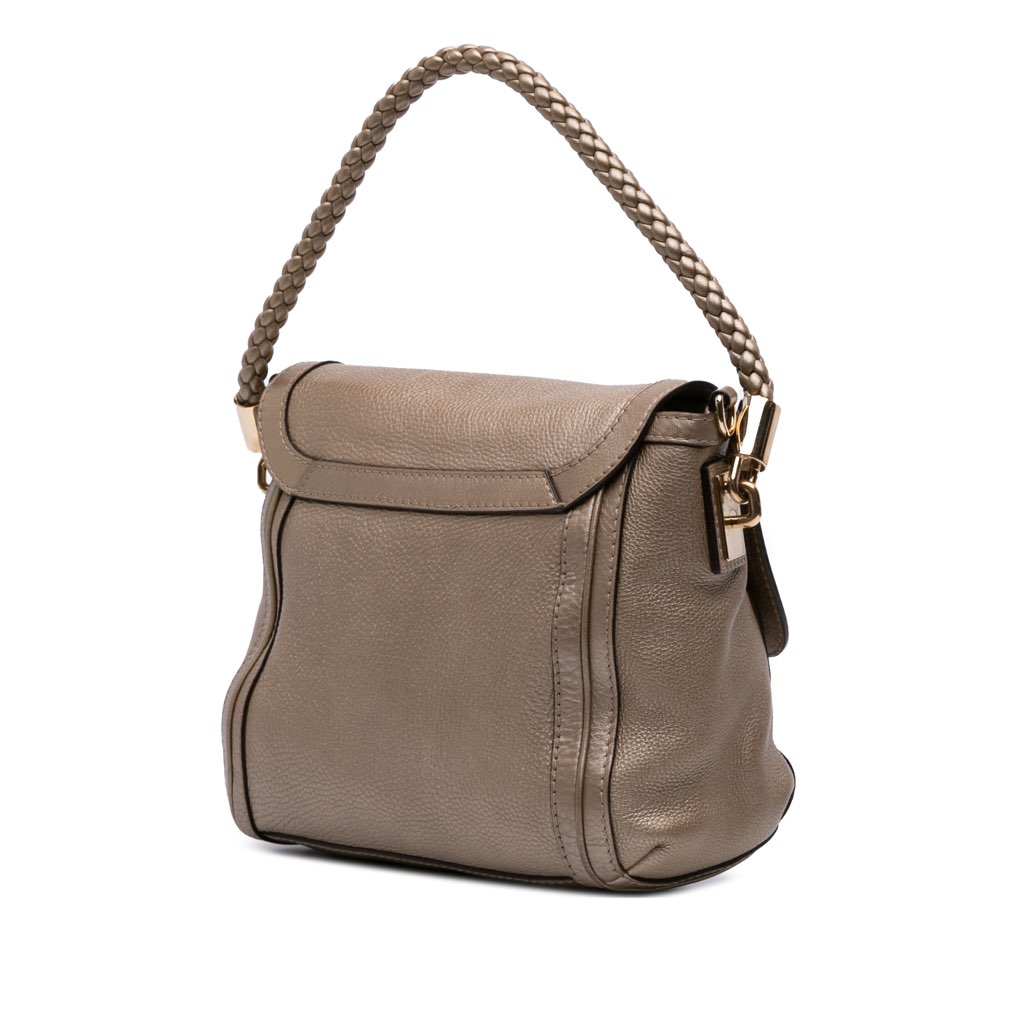 Gucci Leather Bella Satchel - Back view