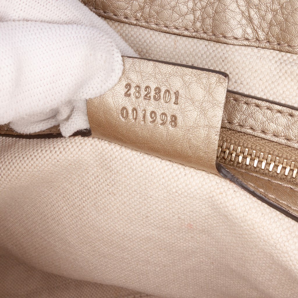 Gucci Leather Bella Satchel - Detail 1