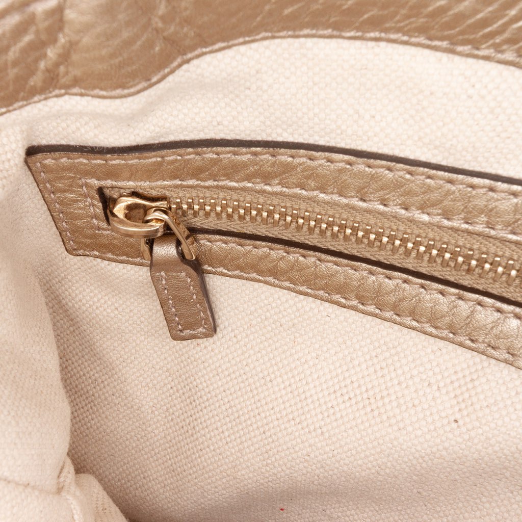 Gucci Leather Bella Satchel - Detail 2