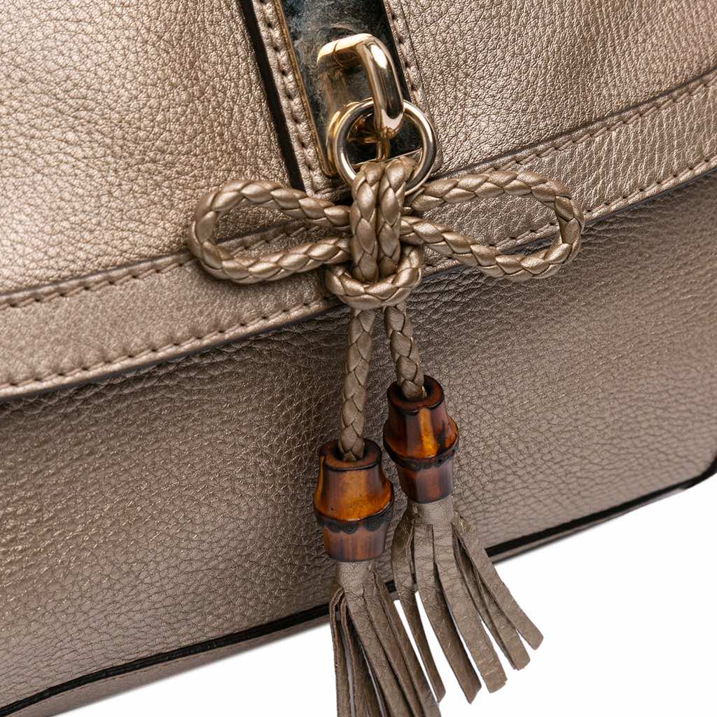 Gucci Leather Bella Satchel - Image 11