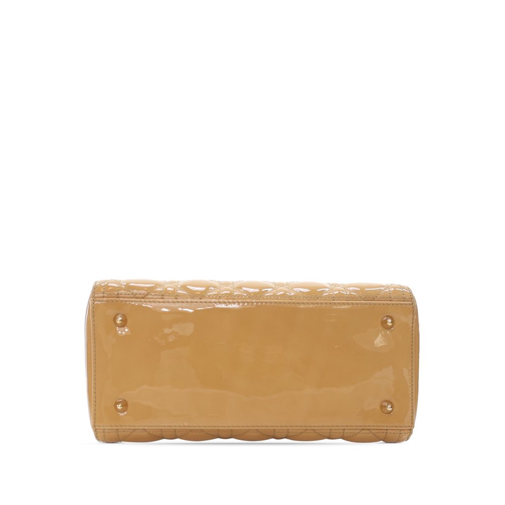 Dior Medium Patent Cannage Lady Dior - 3