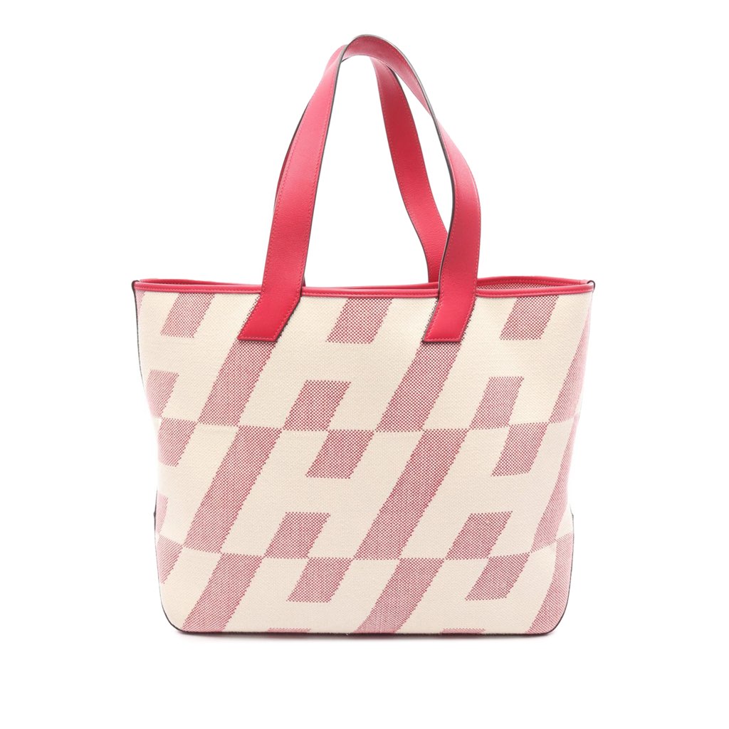 Hermès Toile H and Swift Cabas H en Biais 40