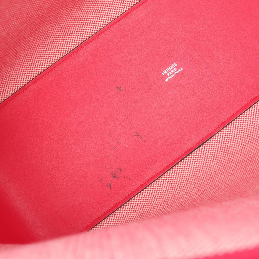 Hermès Toile H and Swift Cabas H en Biais 40 - Image 10