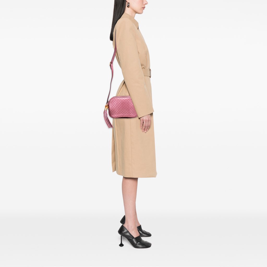 Gucci Metallic Microguccissima Sunshine Disco Camera Bag - Image 14