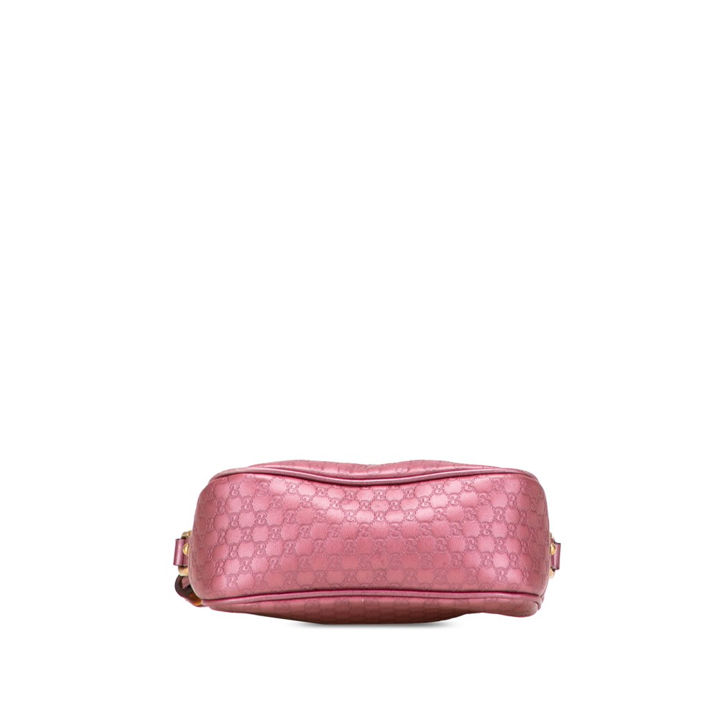 Gucci Metallic Microguccissima Sunshine Disco Camera Bag - Image 6