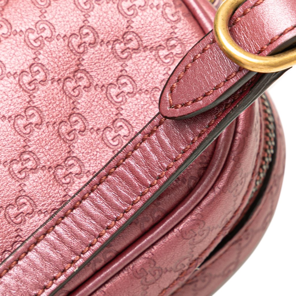 Gucci Metallic Microguccissima Sunshine Disco Camera Bag - Detail 2