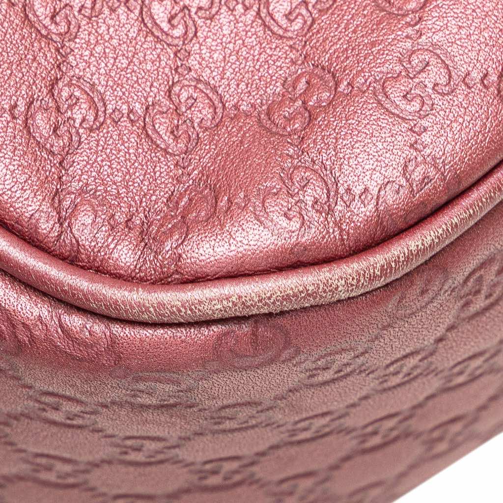 Gucci Metallic Microguccissima Sunshine Disco Camera Bag - Image 11