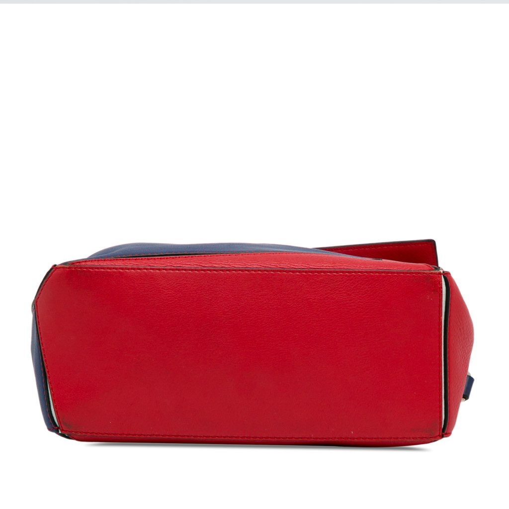 Loewe Small Bicolor Calfskin Puzzle Satchel - 4