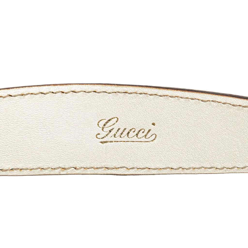 Gucci GG Canvas Positano Hobo Brown Canvas Good - Box View