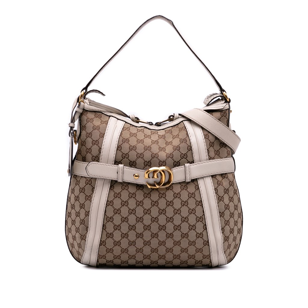 Gucci Medium GG Canvas Running Satchel