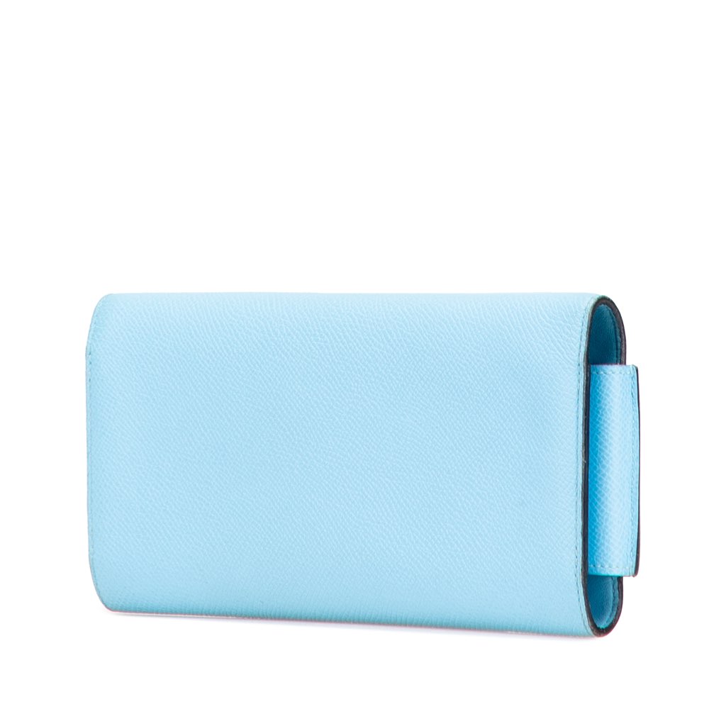 Hermès Epsom Passant Long Wallet - Back view