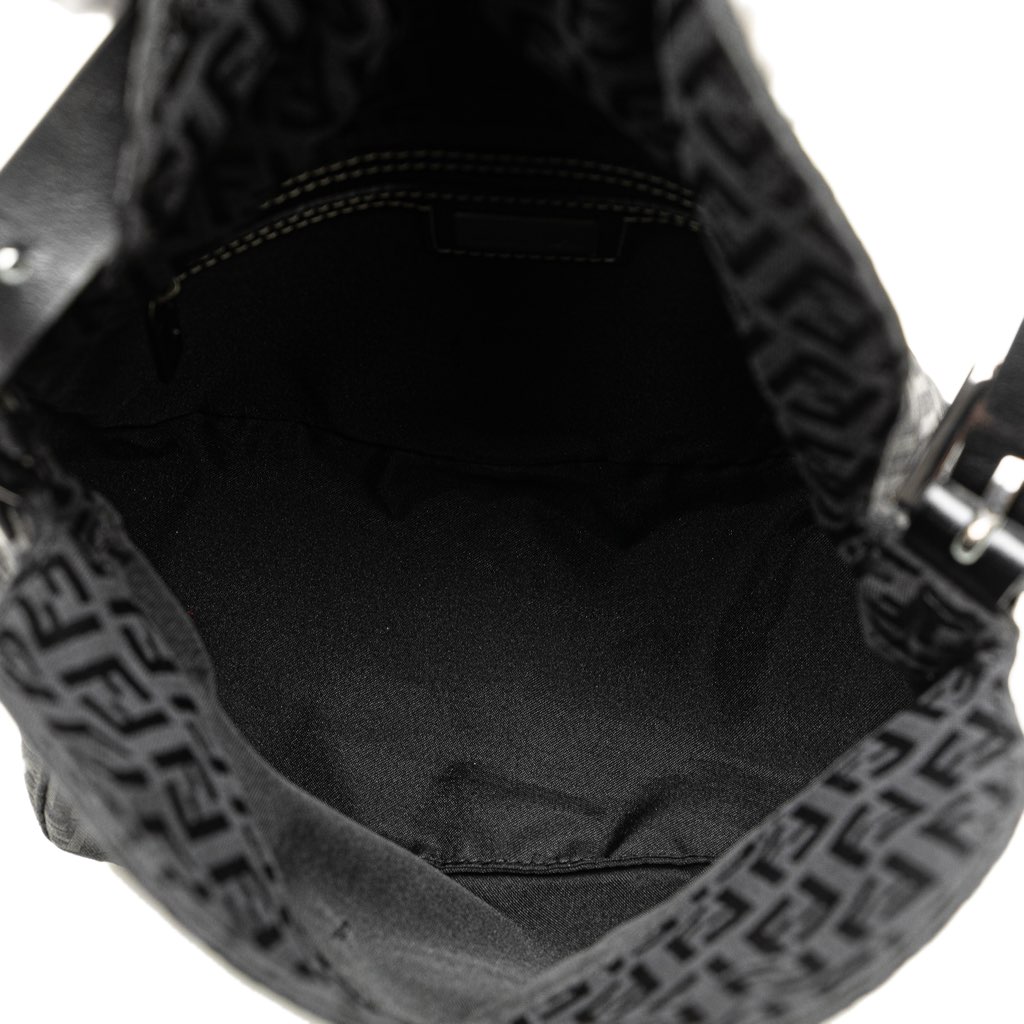 Fendi Zucchino Canvas Double Flap Mamma - 4